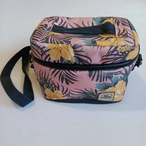 Dakine Est. 1979 Tropical Floral Lunch Bag - Pink, Yellow, Green, & Black